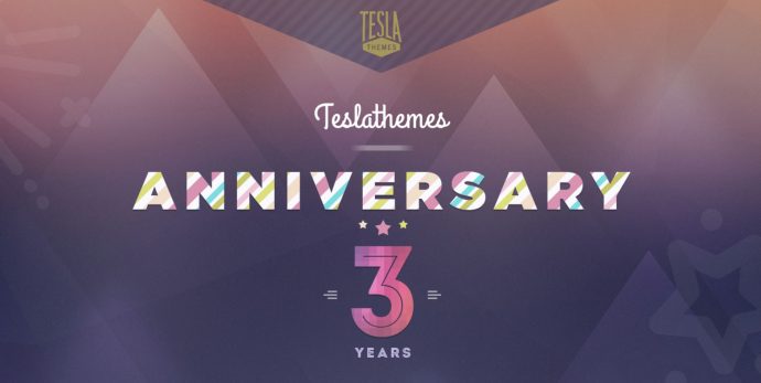 3 urodziny TeslaThemes
