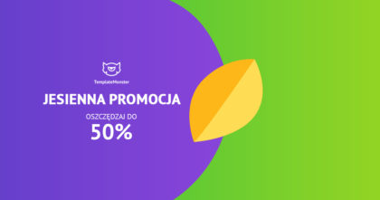 Template Monster - jesienna promocja